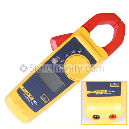 Spedizione Gratuita Fluke 302 + Digital Clamp Meter Ac/Dc Multimetro Tester Trasporto Veloce