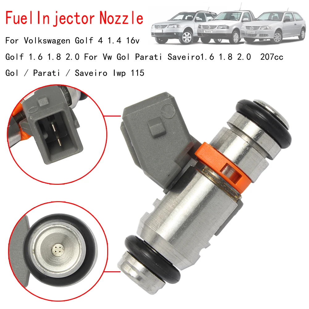 Ugello Iniettore Carburante Per Volkswagen Golf 4 1.4 16V Golf 1.6 1.8 2.0 Vw Gol Parati Saveiro1.6 1.8 2.0 207Cc Gol/Saveiro Iwp 115