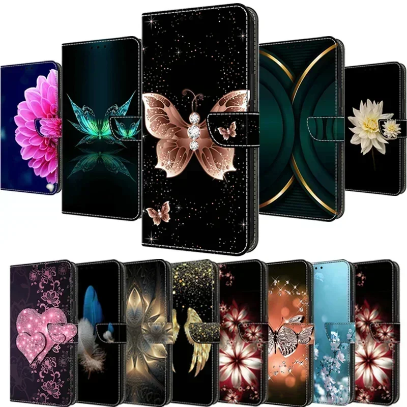 Custodia In Pelle A Farfalla Per Oppo Find X5 Pro Custodia A Portafoglio Per Cover Per Telefono Per Oppo Find X5 Oppo Find X 5 Pro F17 Fundas Conchigl