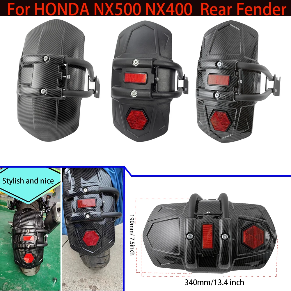 Per Honda Nx500 Nx400 Cb500X Nx500 Cb500X Cb500F Parafango Posteriore Ruota Posteriore Piastrella Paraspruzzi Copertura Posteriore