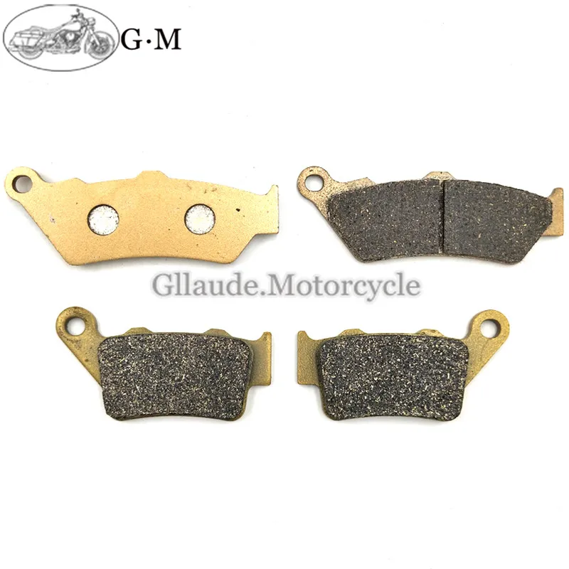Moto Anteriore/Posteriore Pastiglie Freno Per Honda Doppia Cb500 97-03 Dominator Nx500 97-99 Nx650 97 -02 Fx650 Vigore 99-03 Srl650 97-98