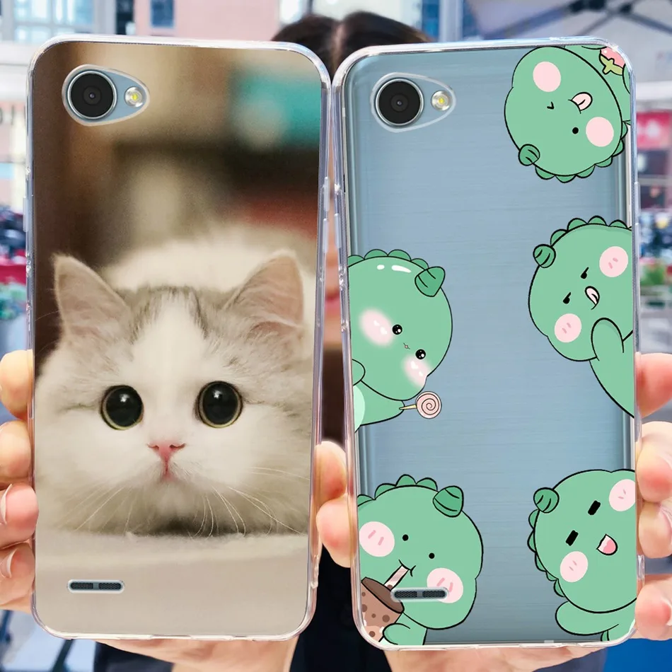 Custodia Carina Per Lg Q6 Q6 + Q6 Alpha X600K X600L X600S M700 Cover Posteriore Morbida In Silicone Tpu Per Lg Q6 Plus Q 6 Q6A Custodie Paraurti