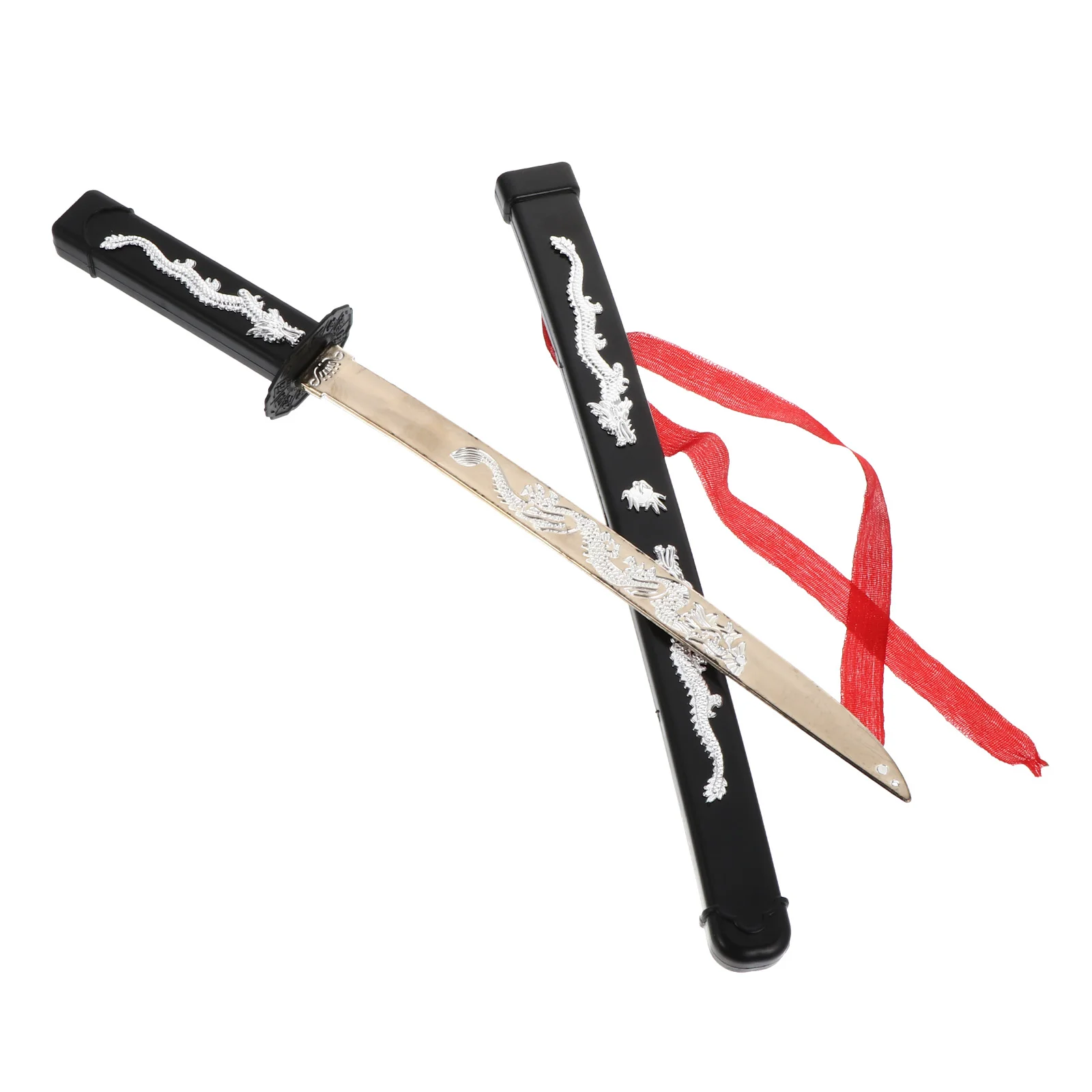 Samurai Sword Demogorgon Toy Japanese Katana Training Halloween Prop Plastic Trick Puntelli Bambino
