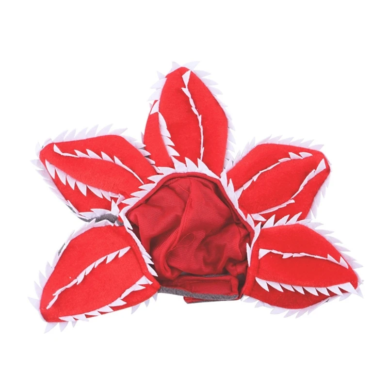 Pet Hat Demogorgon Cosplay Puntelli Accessori Copricapo Soft Kitten Cap Halloween/Regalo Di Natale
