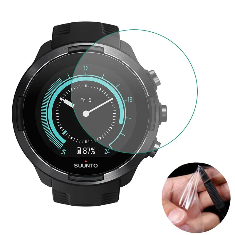 Pellicola Proteggi Schermo In Tpu Morbido 2Pc Per Suunto 9/7/5/D5 Ambit 3 Fitness Traversa Alpha Spartan Trainer Polso Hr/Ultra/Orologio Sportivo