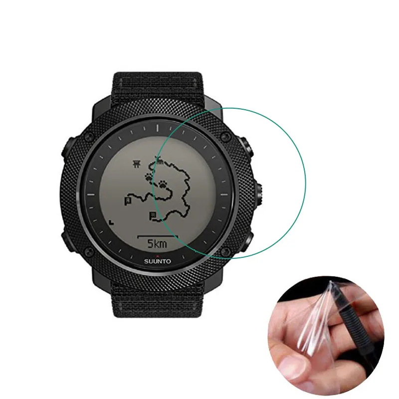 2 Pezzi Tpu Soft Clear Pellicola Protettiva Per Suunto Traverse Watch Smartwatch Traverse Alpha Screen Protector Cover (Non Vetro