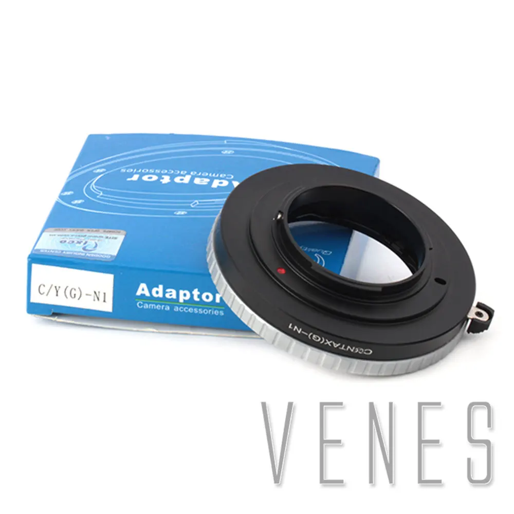 Venes Per Contax. G-N1, Anello Adattatore Di Montaggio Vestito Per Contax G G1 Lens Per Vestito Per Nikon 1 J5 J4 S2 V3 Macchina Fotografica Senza Tre