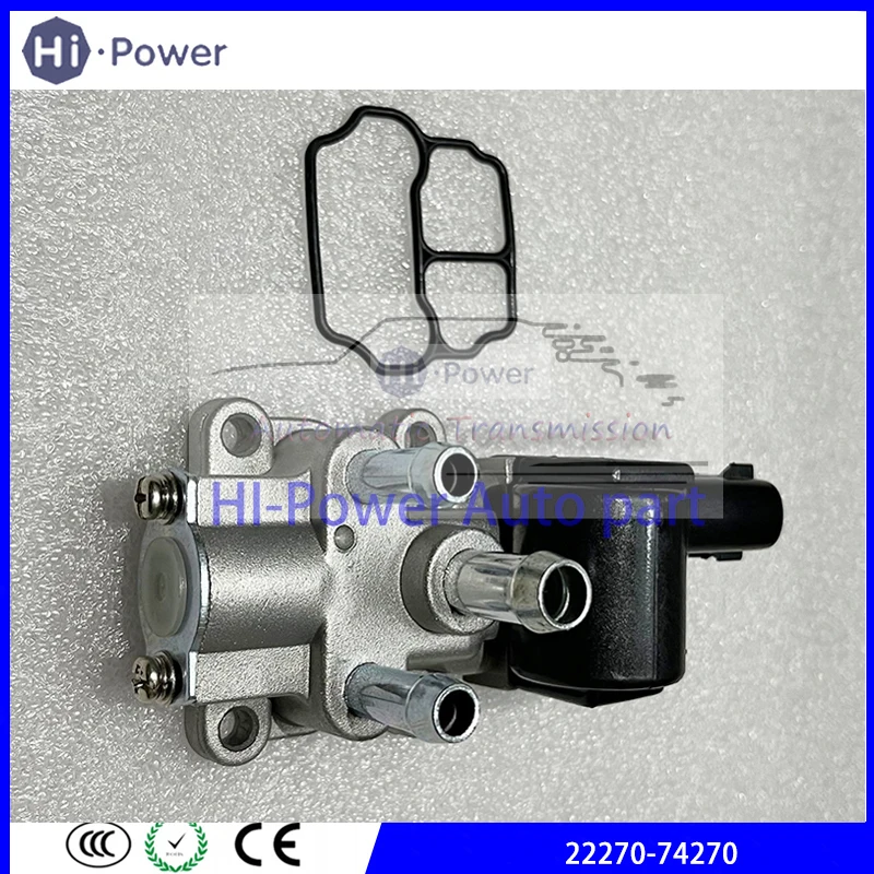 22270-74270 22270 74270 Valvola Di Controllo Aria Di Velocità Al Minimo Per Toyota Rav 4 I 2.0L Motore Di Velocità Al Minimo 22270-74250 2227074250