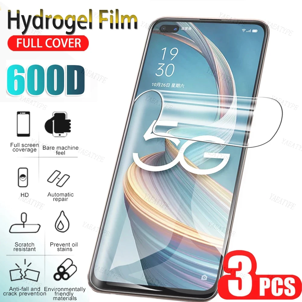 3Pcs Pellicola Salvaschermo In Idrogel Per Asus Zenfone 9 Zenfone 10 Rog Phone 7 Rog Phone 6 Pro Rog Phone 6D Rog Phone 6 8Z