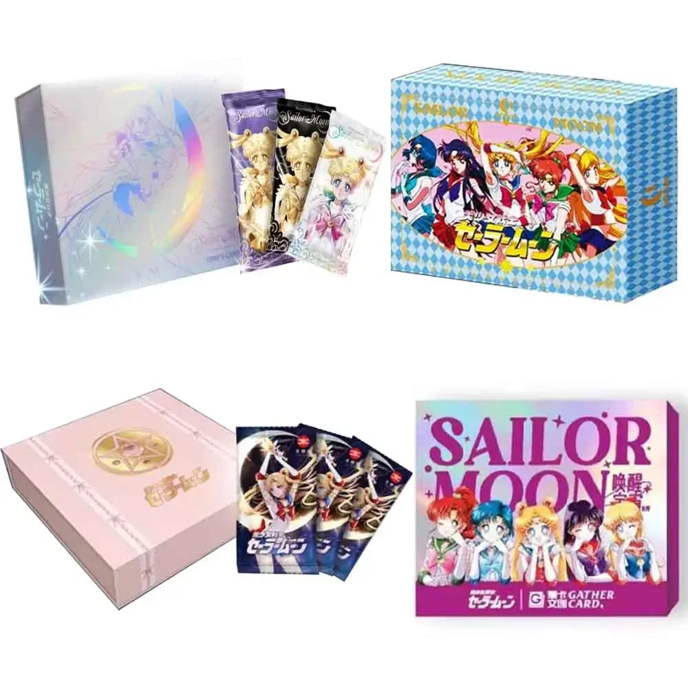 Sailor Moon Card 30Th Anniversary Eternal Crystal Series Collection Cards Fantasy Magic Card Flash Card