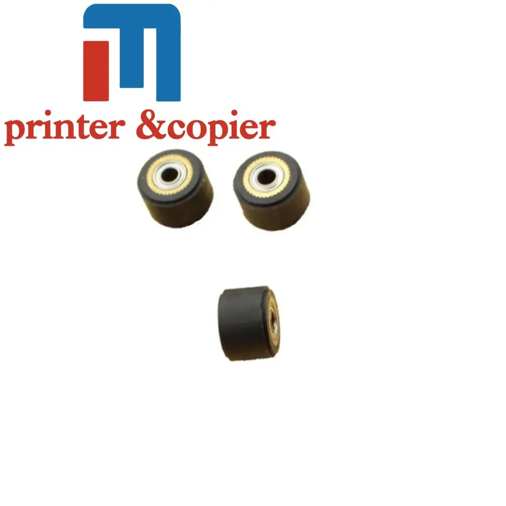 10 Pz Vinile Cutter Pinch Roller Wheel Per Mimaki Roland Liyu Graphtec Cutter Plotter Gomma Pressione Cuscinetto Ruota Rame