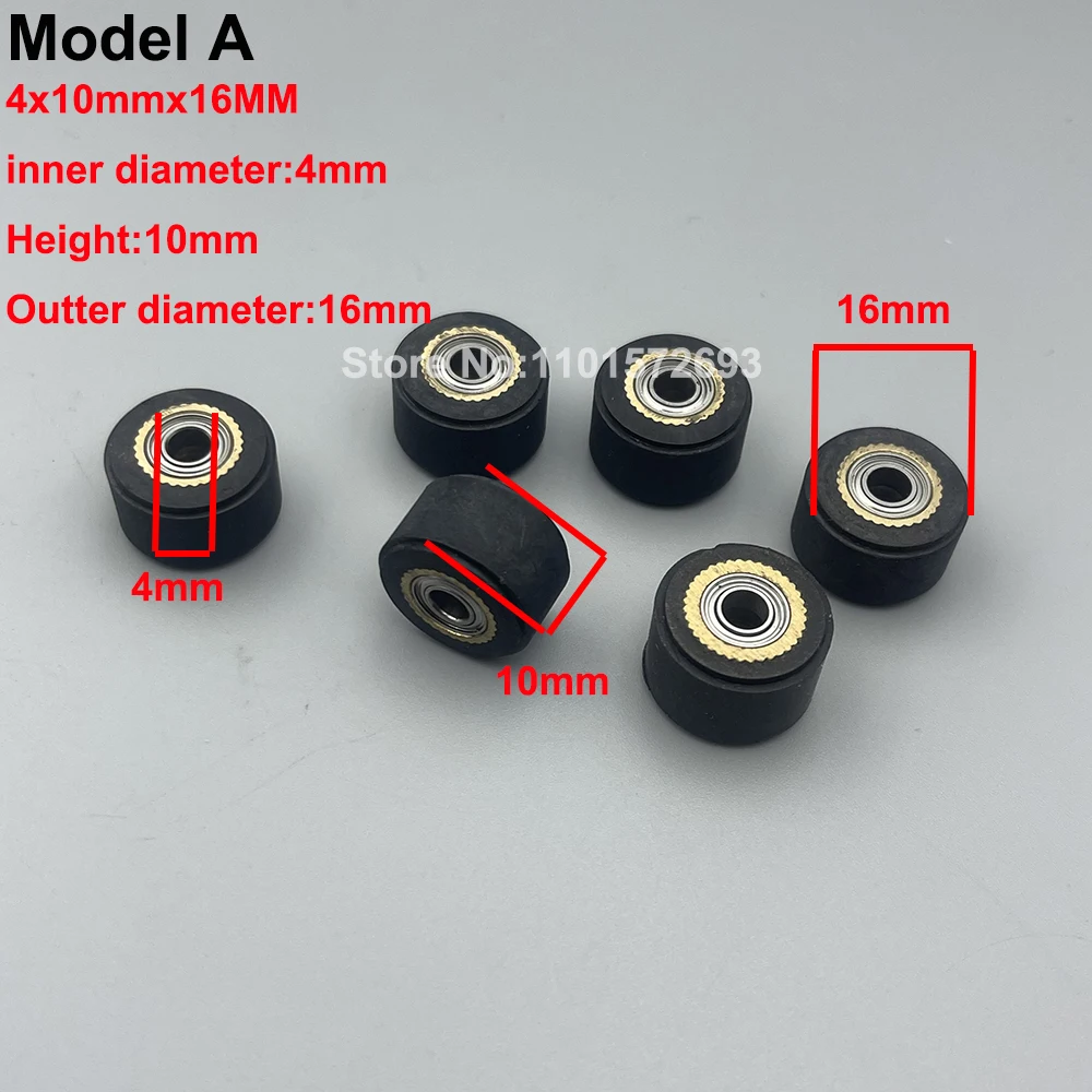 4 Pezzi Plotter Da Taglio In Vinile Roland Rubber Pinch Roller Wheel Per Roland Gx24 Gx500 Vp540 Vp300 Vs640 Rulli A Pressione Di Carta