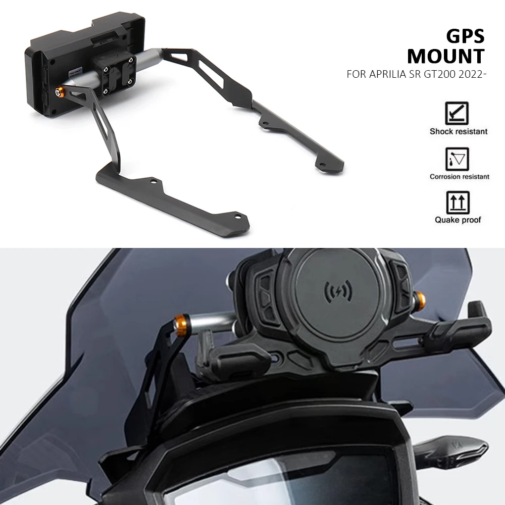 Per Aprilia Sr Gt200 Sr Gt200 Gt 200 2022 2023 Usb Ricarica Wireless Telefono Cellulare Navigazione Gps Supporto Per Cellulare