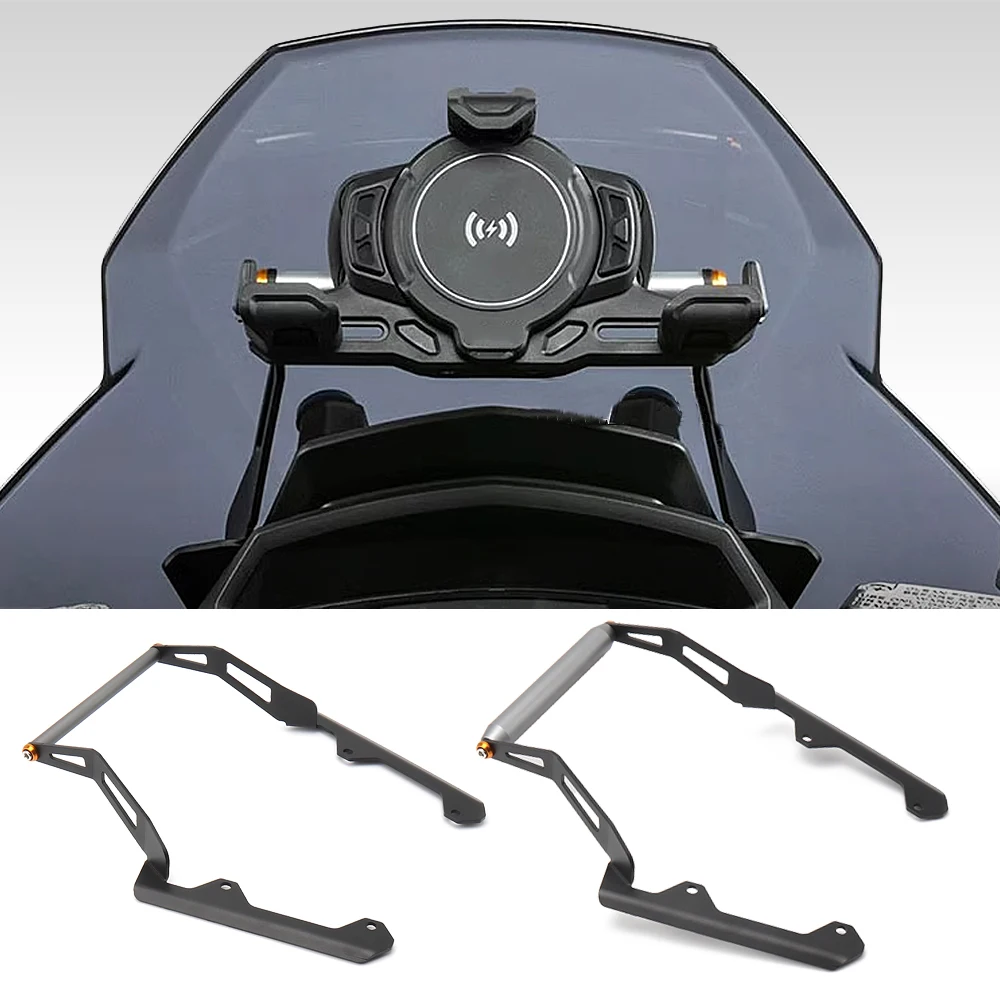 Per Aprilia Sr Gt200 Moto Gps Smart Phone Piastra Di Navigazione Staffa Adapt Holder Metallo Sr Gt200 Gt 200 2022 2023