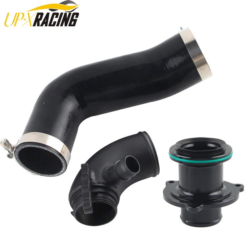 Silicone Tubo Di Aspirazione Tubo Di Aspirazione Turbo Gomito Silenziatore Eliminare Per Vw Golf Mk7 R Audi 2015 + V8 Mk3 A3 S3 Tt