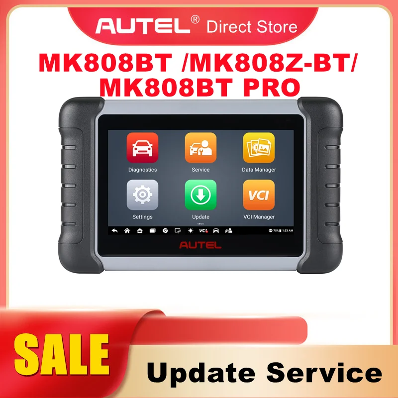 Servizio Di Aggiornamento Di Un Anno Solo Per Autel Maxicom Mk808Bt /Mk808Z-Bt/ Mk808Bt Pro