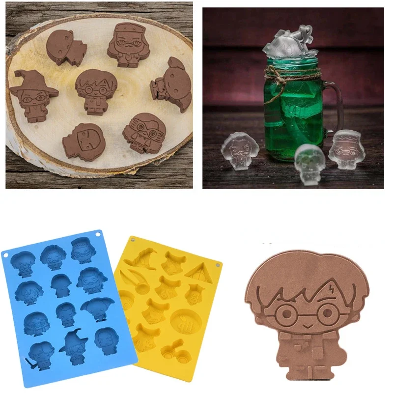 Film Magical Boy Cookie Mold Anime Figures Badge Holy Vessel Model Applicabile A Chocolate Cake Ice Cubes Make Cooking Utensil