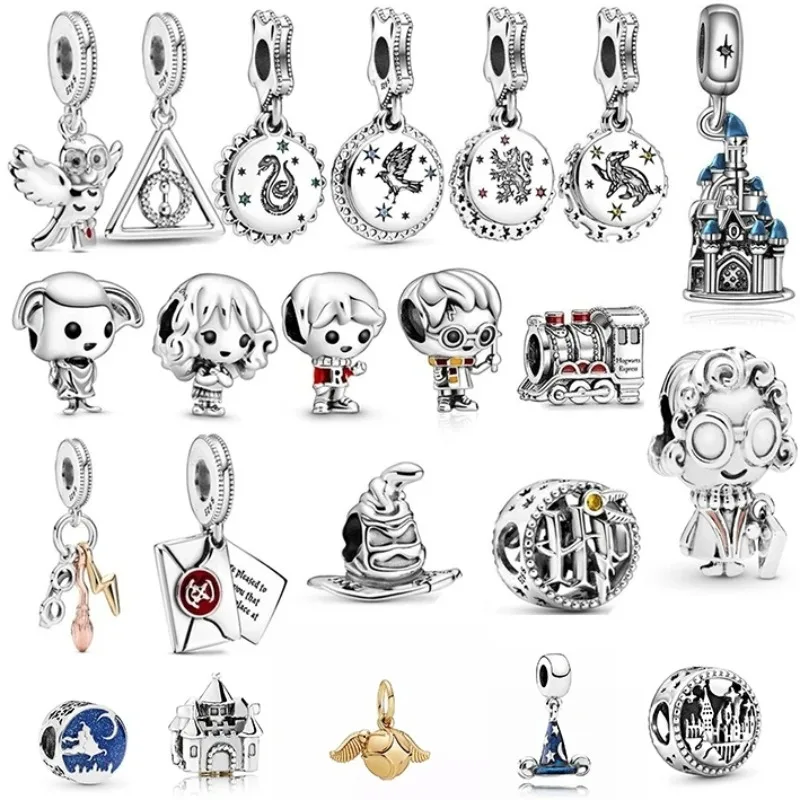 New Hot Fit Original Potter Bracciale Bangle Making Fine Jewelry Gift Sale Harrys Series Charms Donna Jewelry Beads Bracciale