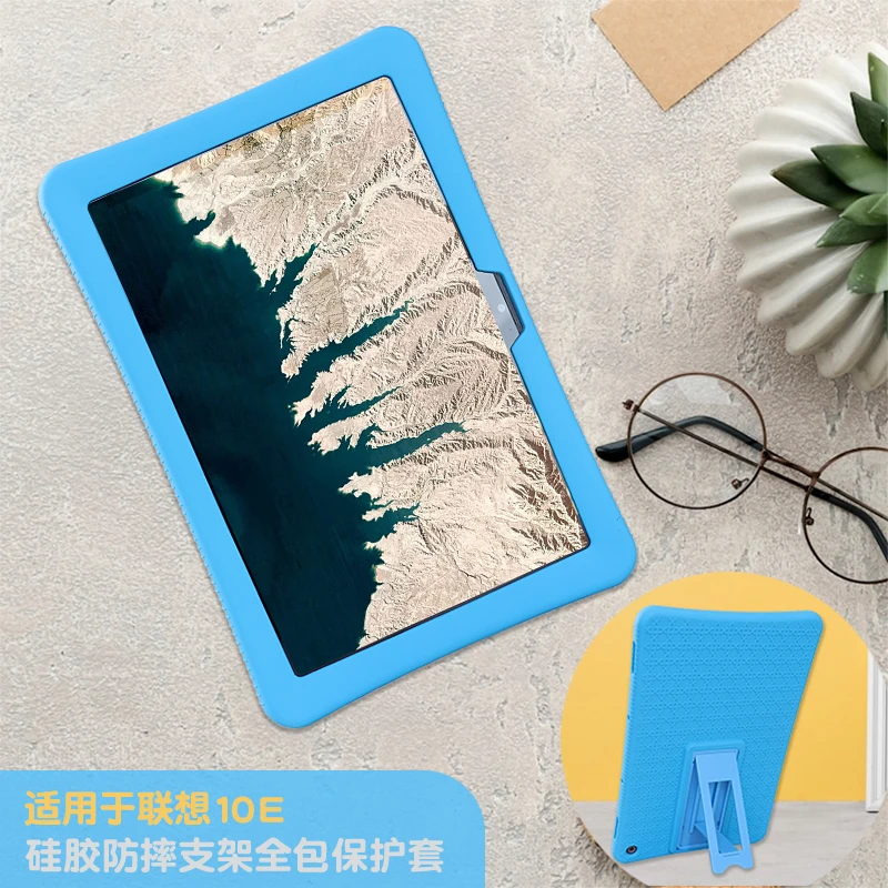 Per Lenovo Chromebook Duet 10E Tablet In Ogni Caso Cover Supporto In Silicone Morbido Custodia Funda Ideapad 10E 10.1 Tastiera Installabile