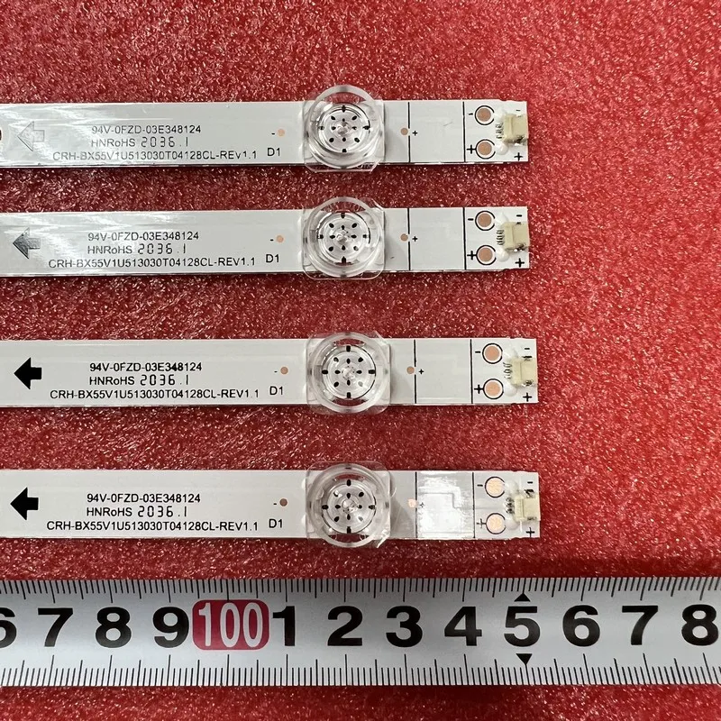 Strisce Di Retroilluminazione A Led 12Led Per Hisense H55B7100Uk H55B7100 H55B7300 H55B7300Uk Hd550V1U51-T0L4