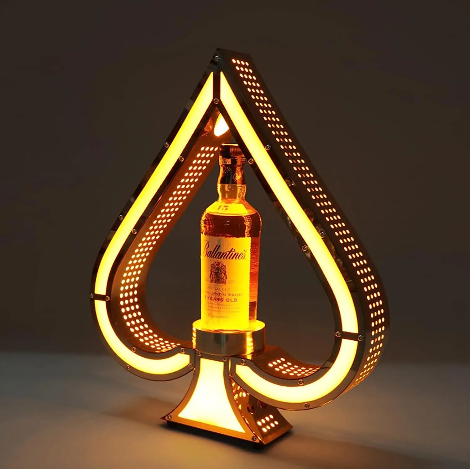 Discoteca Ricaricabile Colore Lampeggiante Armand De Brignac Champagne Glorifier Display Al Neon Led Ace Of Spade Vip Bottle Presenter