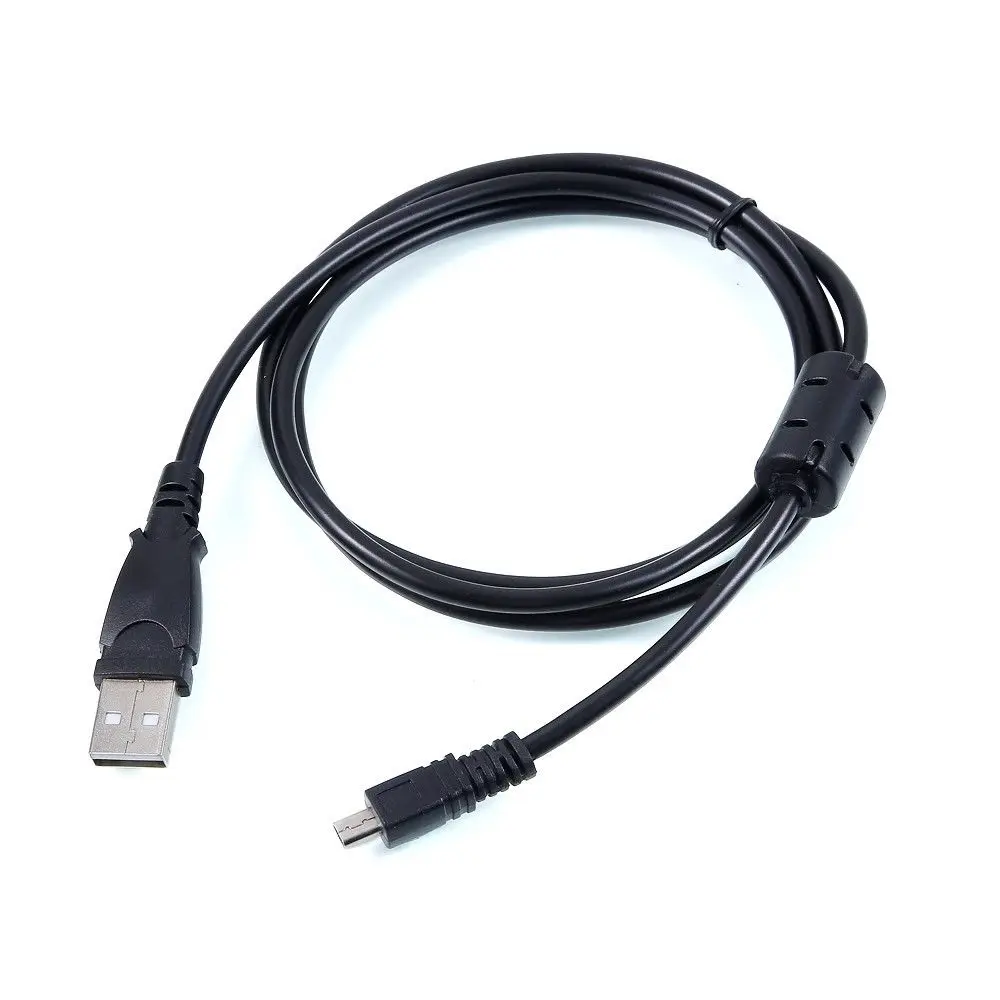 Usb Dc/Pc Charger + Data Sync Cable Cavo Di Piombo Per Sanyo Fotocamera Xacti Vpc-Vpc-E1600Tp