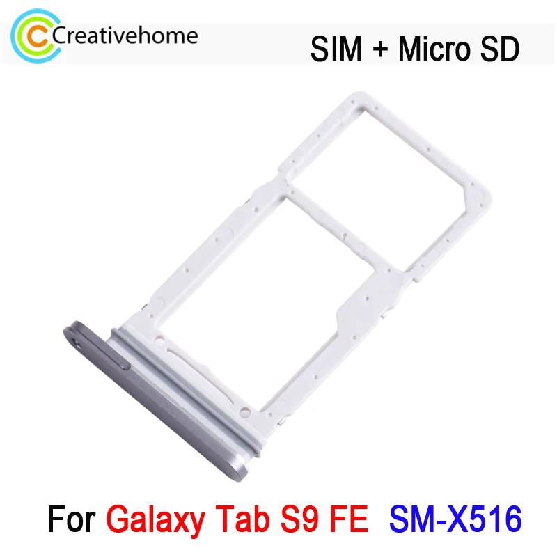 Vassoio Per Scheda Sim + Micro Sd Per Samsung Galaxy Tab S9 Fe Sm-X516 Lte Edition