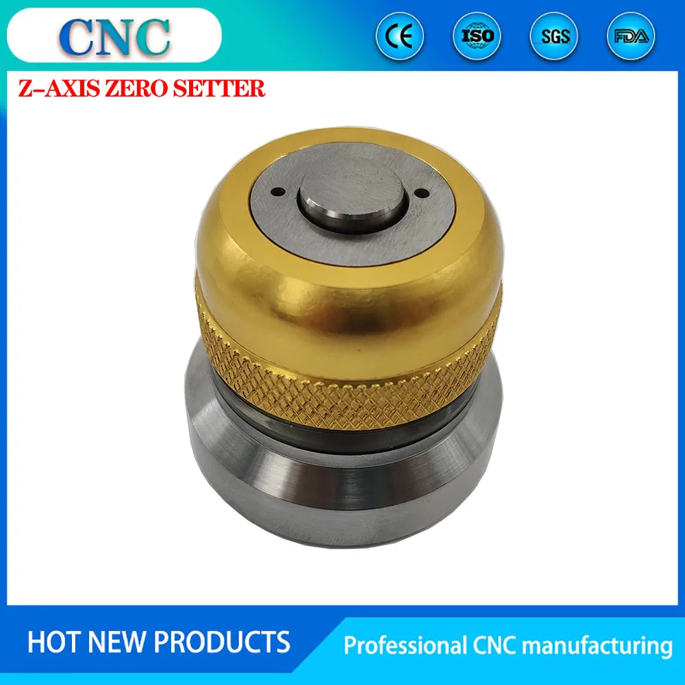 Dimensioni Metriche Asse Z Zero Setter Con Un Tavolo A Zero Imposizione Calibro Per La Macchina Di Cnc 50 +/- 0.005Mm Digitale Magnetico