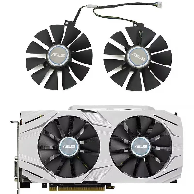 87Mm 4Pin Dc 12V 0.4A Muslimt129215Su Gtx 1070 1080 Gpu Ventola Per Asus Rx 570 480 Gtx 1070 1080 Ventola Di Raffreddamento Della Scheda Video