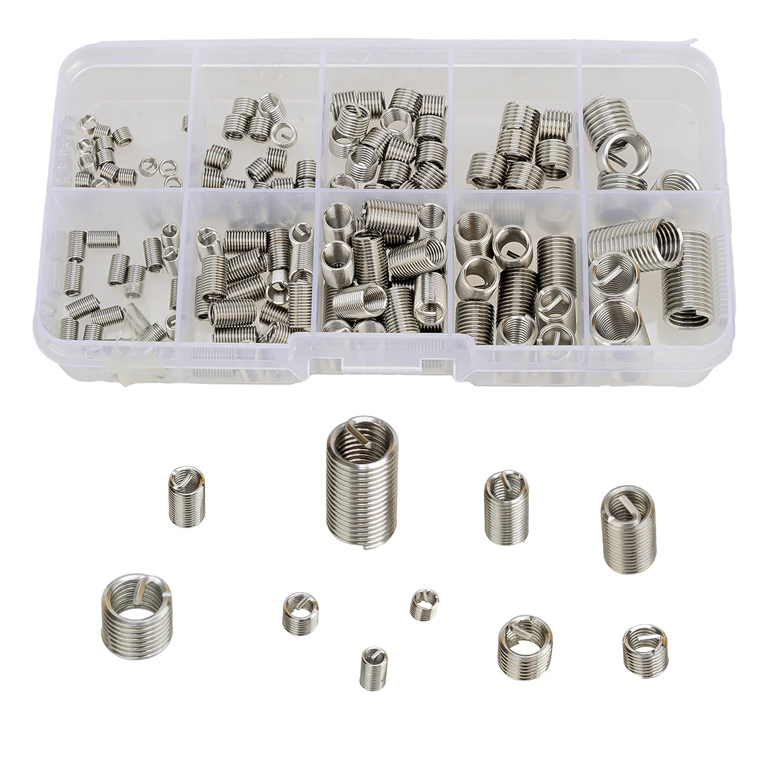 150Pcs Universal Car M3 M4 M5 M6 M8 Rivet Nut Helicoil Thread Repair Insert Kit