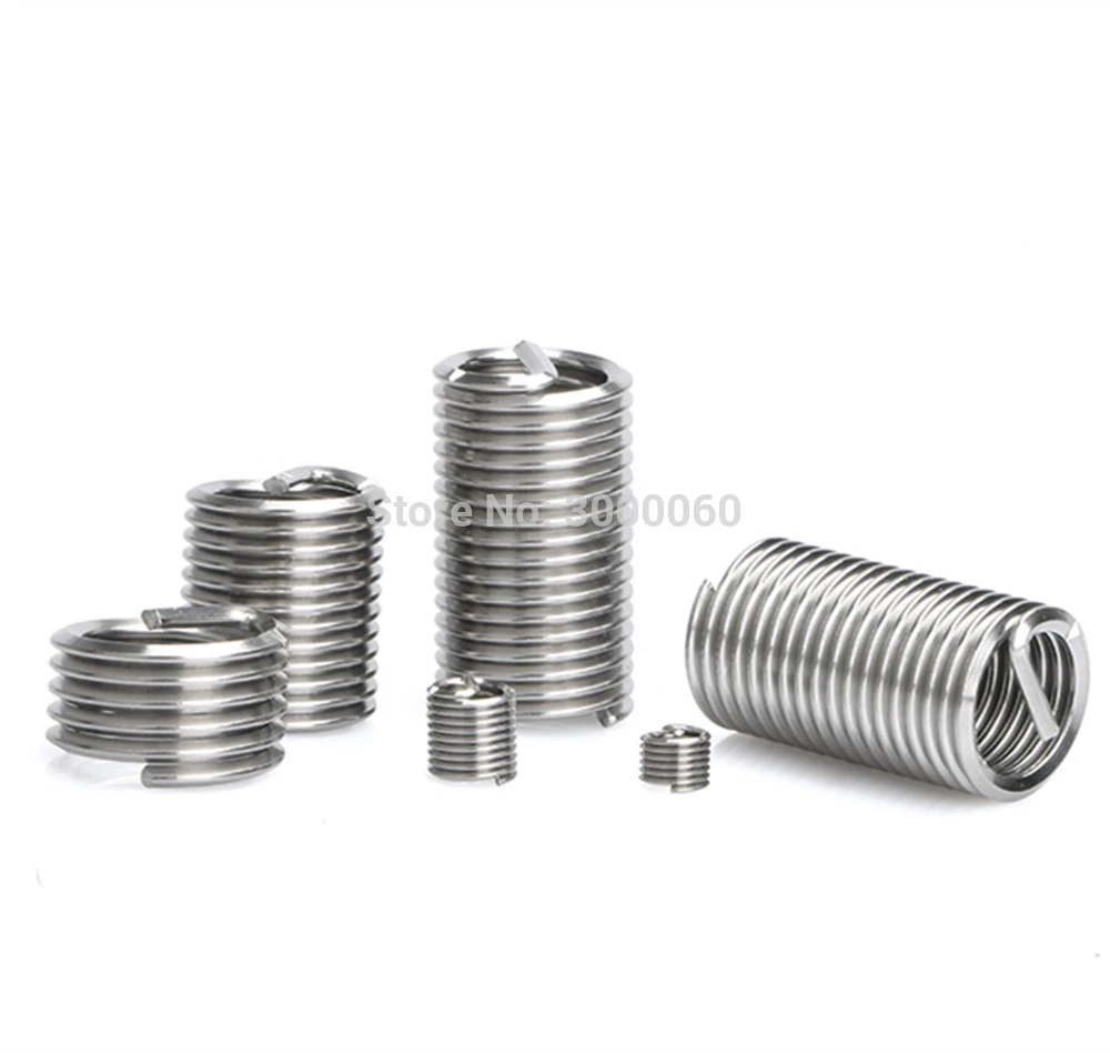 M2 M2.5 M3 M4 M5 M6 In Acciaio Inox 304 Muslimex Manica Heli Coil Muslimexayexlimah Kit Inserti Per La Riparazione Del Filo