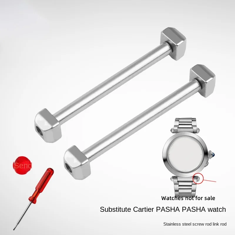 Per Cartier Pasha Pasha Watch Asta Di Collegamento Asta A Vite In Acciaio Inossidabile Cinturino Di Ricambio Asta Di Collegamento Orecchio Albero Fiss