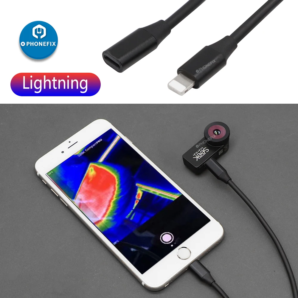 Cavo Di Prolunga Da Maschio A Femmina Da 1M Per Cavo Di Prolunga Per Illuminazione Android/Type-C/Flir One Pro Compact Pro / Flir One Pro