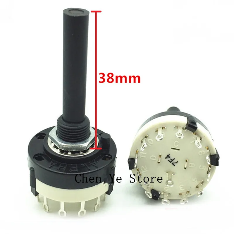 Spedizione Gratuita 10 Pz Taiwan Import Alpha Import Sr2611F-0206-38Rhoband Switch 2 Knife 6 Gear Gear Regolabile 38Mm