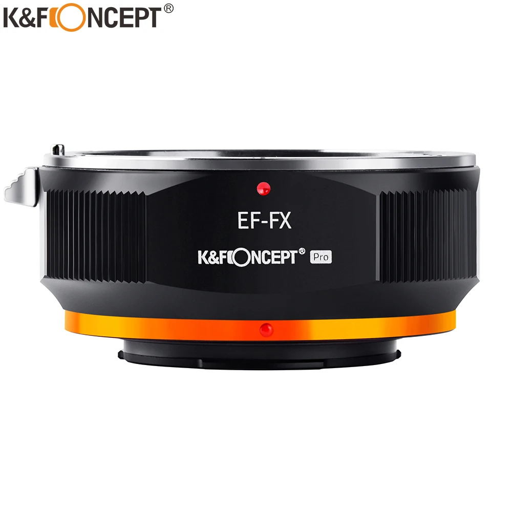 K & F Concept For Ef-Fx Camera Eos Ef Lens To Fx Fuji X Mount Adapter Ring Per Canon A Fujifilm X Fx Mount Fuji X-Pro1 Xpro1 X