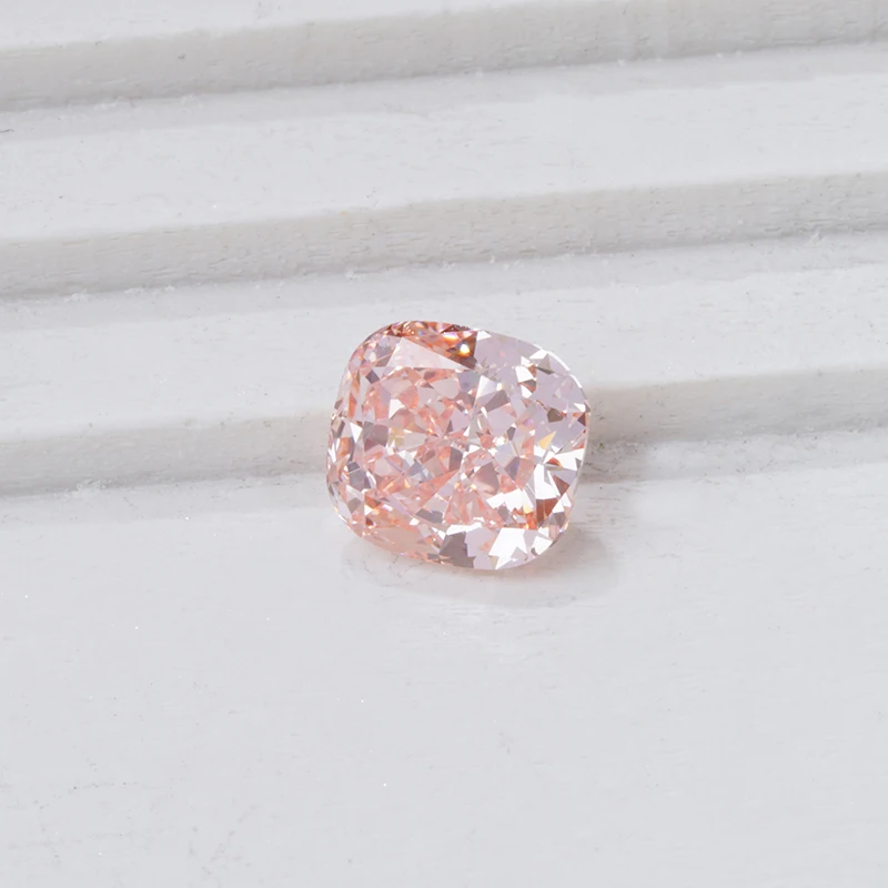 Gemme Di Diamanti Coltivati In Laboratorio Diamanti Rosa Diamant Taglio Radiante Pietre Preziose Hpht Senza Certificato Creazione Di Gioielli Con Diam