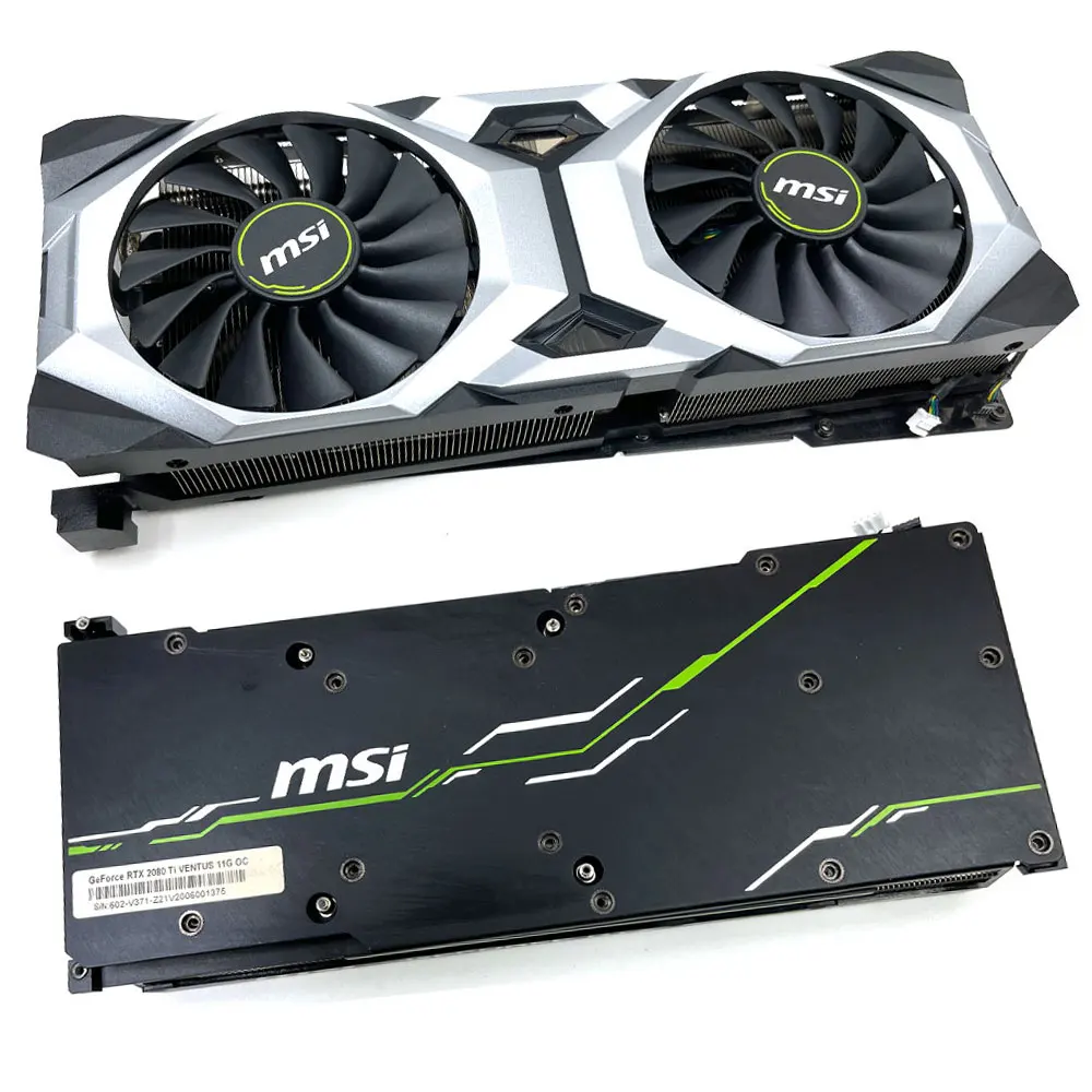 Dissipatore Di Calore Della Scheda Grafica Originale Rtx 2080 Ti Ventus, Per Dissipatore Di Calore Della Scheda Grafica Msi Geforce Rtx 2080 Ti Ventus