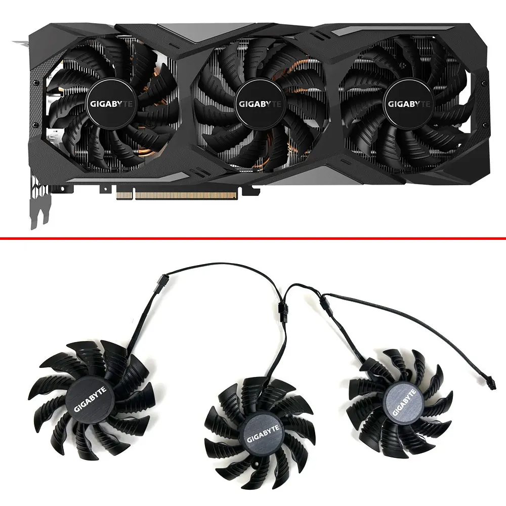 Ventole Per Schede Grafiche 82Mm Pla09215S12H 0.55A T128015Su Rtx 2080 2080 Ti Per Ventole Per Schede Grafiche Gigabyte Rtx2080 Rtx2080Ti