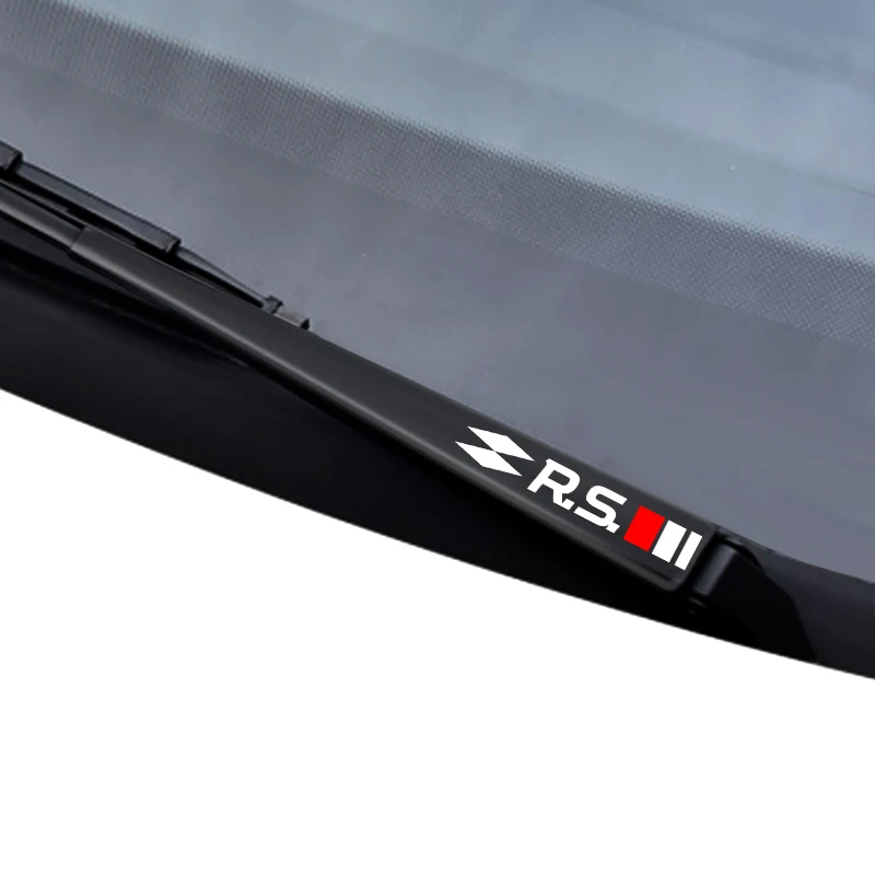 Decorazione Dell'Automobile Tergicristallo Adesivo Riflettente Decalcomania Per Renault Koleos Duster Megane 2 Logan Renault Clio Captur