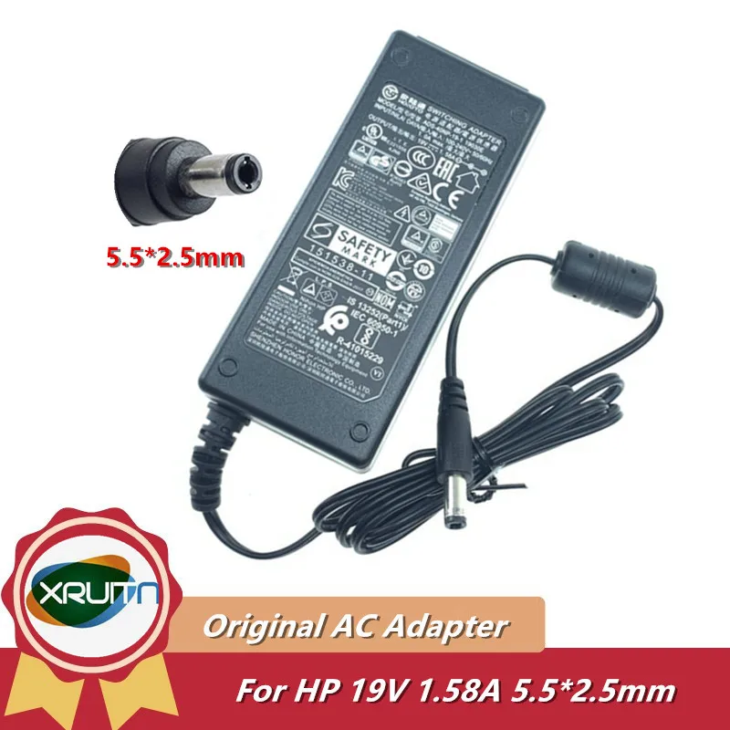 Originale Hoioto Ads-40Np-19-1 19030E Ads40Np191 Caricabatterie Adattatore Ca A Commutazione Per Alimentatore Monitor Hp 23Er 22Ep 22Er 19V 1.58A