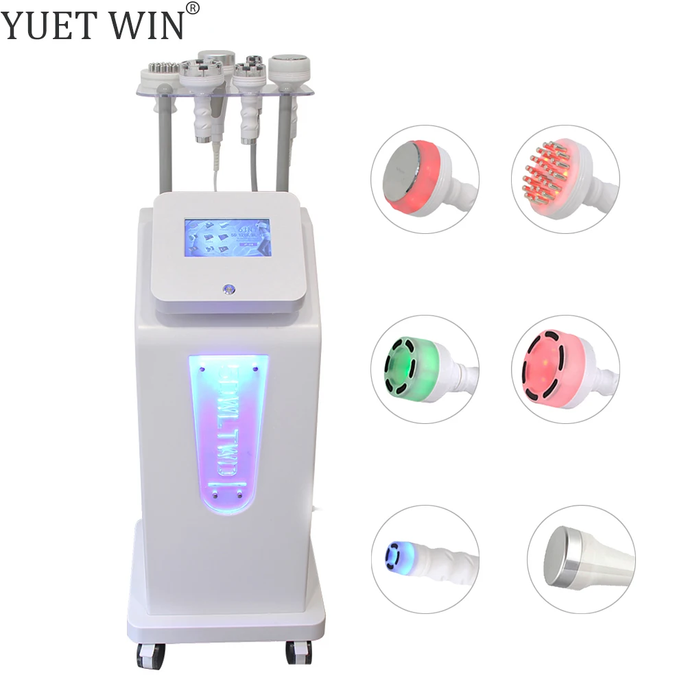120K Cavitation Machine Vacuum Cellulite Massage 6 In 1 Dispositivo Di Bellezza Per Il Rafforzamento Della Pelle Di Sollevamento A Radiofrequenza Del 