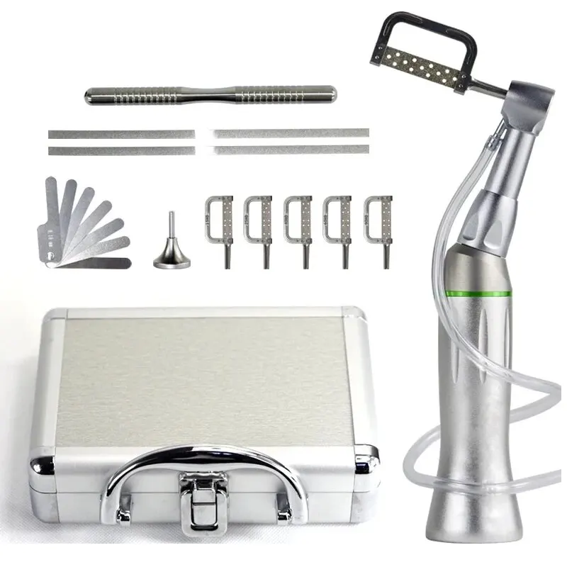 Cyc083 Dental Ipr System Kit Alternativo Per La Riduzione Dello Smalto Interprossimale Ortodontico Con Strisce Autoclavabili Contrangolo 4:1