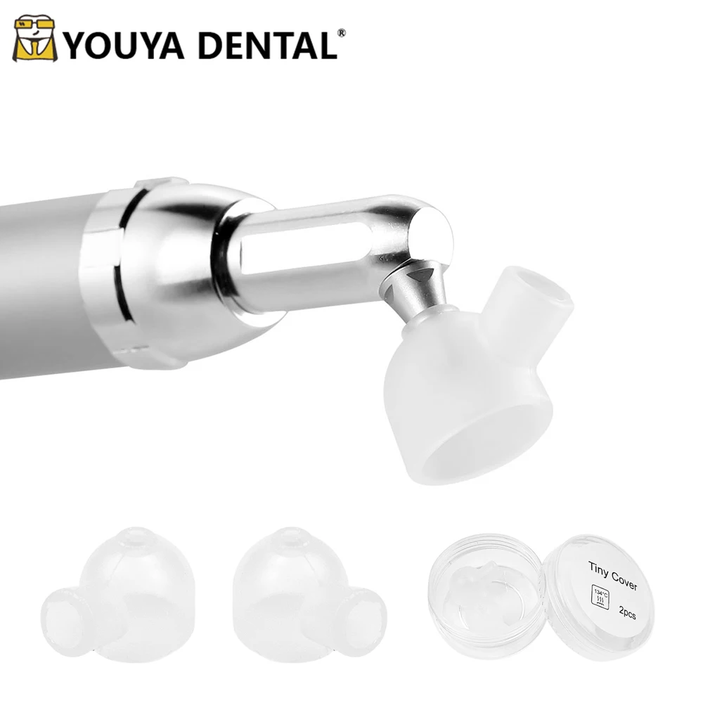 Dental Tiny Cover Per Ossido Di Alluminio Air Abrasione Micro Blaster Sandblaster Polvere Antipolvere Cap 2Pcs 135 ℃ Autoclave