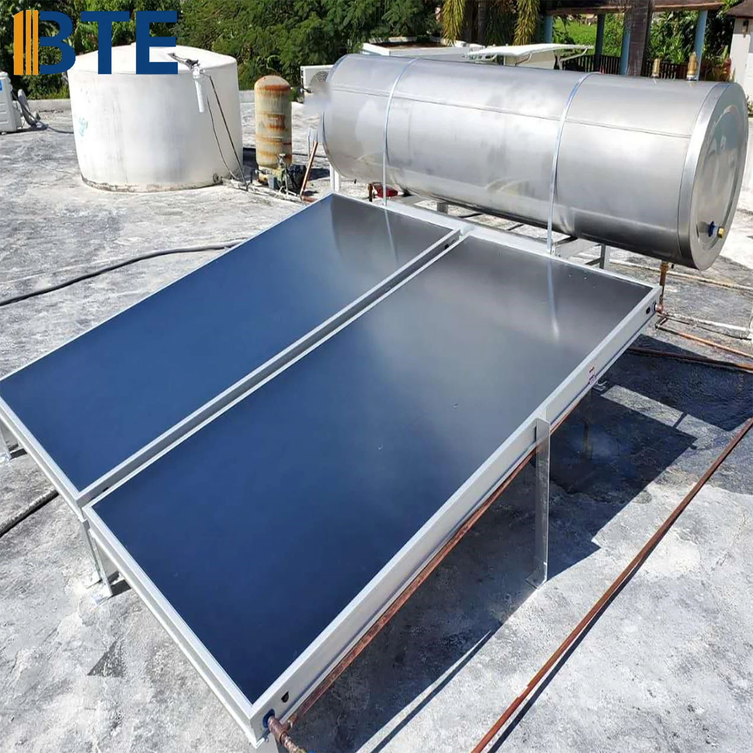 2023 Sistema Domestico Da 300 Litri Geyser Scaldacqua Solare Da 300 Litri Con Bobina
