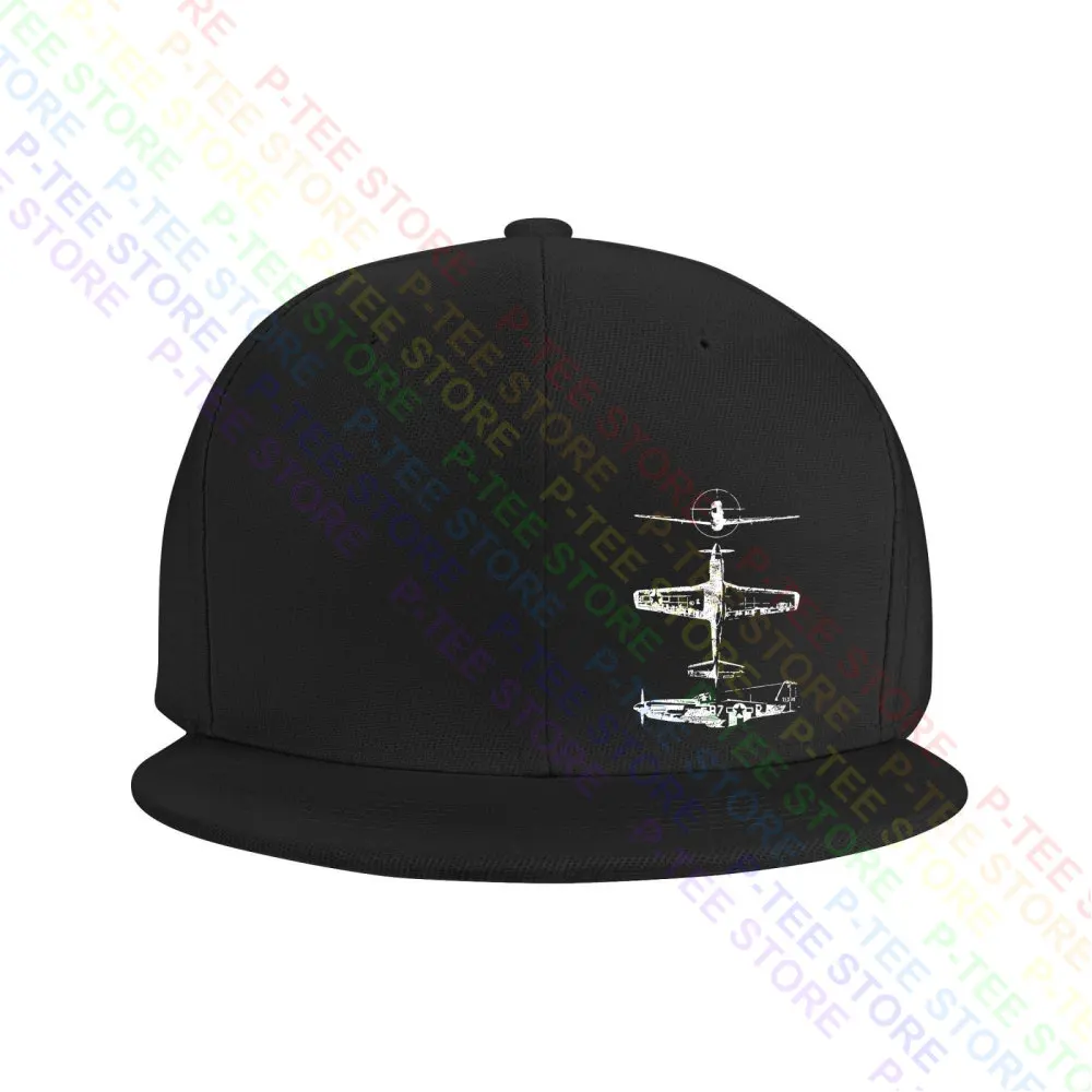 P51 Mustang American Ww2 War Plane Berretto Da Baseball Snapback Caps Cappello Da Pescatore Lavorato A Maglia