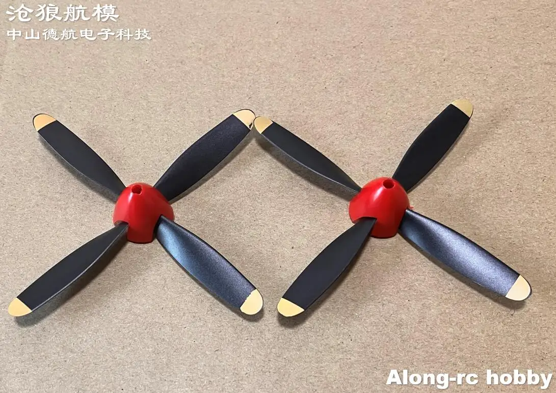 2 Pz 106Mm 4 Pale Elica Per Rc Aereo Aereo Pezzo Di Ricambio Volantex Rc 400Mm Ala Span P51 Mustang Park Flyer 761-5