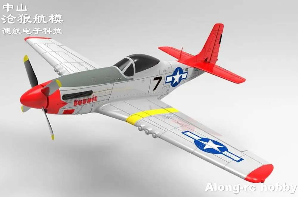 Epo Rc Aereo Aereo Hobby Toys Volantexrc 768-1 Mustang P51D P51 750Mm Wingspan Warbird Mini Rc Aircraft Pnp Set O Rtf Set