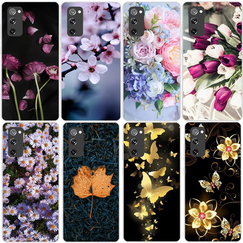 Custodia In Silicone Per Samsung Galaxy S20 Fe Cover Posteriore Samsung S20 Fe 5G Custodie Morbide In Tpu Per Samsung S 20 S20 Fe Coque S20 Lite