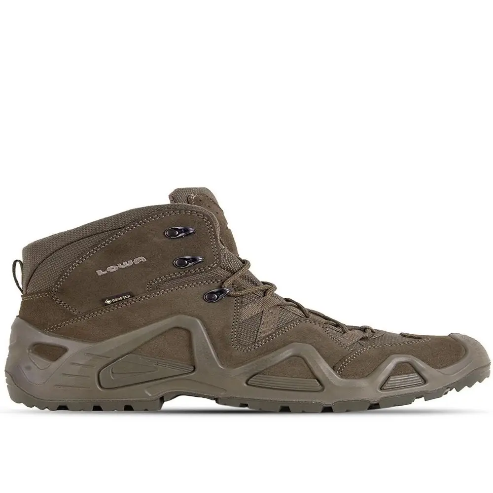 Lowa Zephyr Gtx Mid Tf Uomo/Donna Nero/Verde/Beige/Marrone/Grigio/Scarpe Outdoor, In Montagna, Neve, Pioggia, Caccia