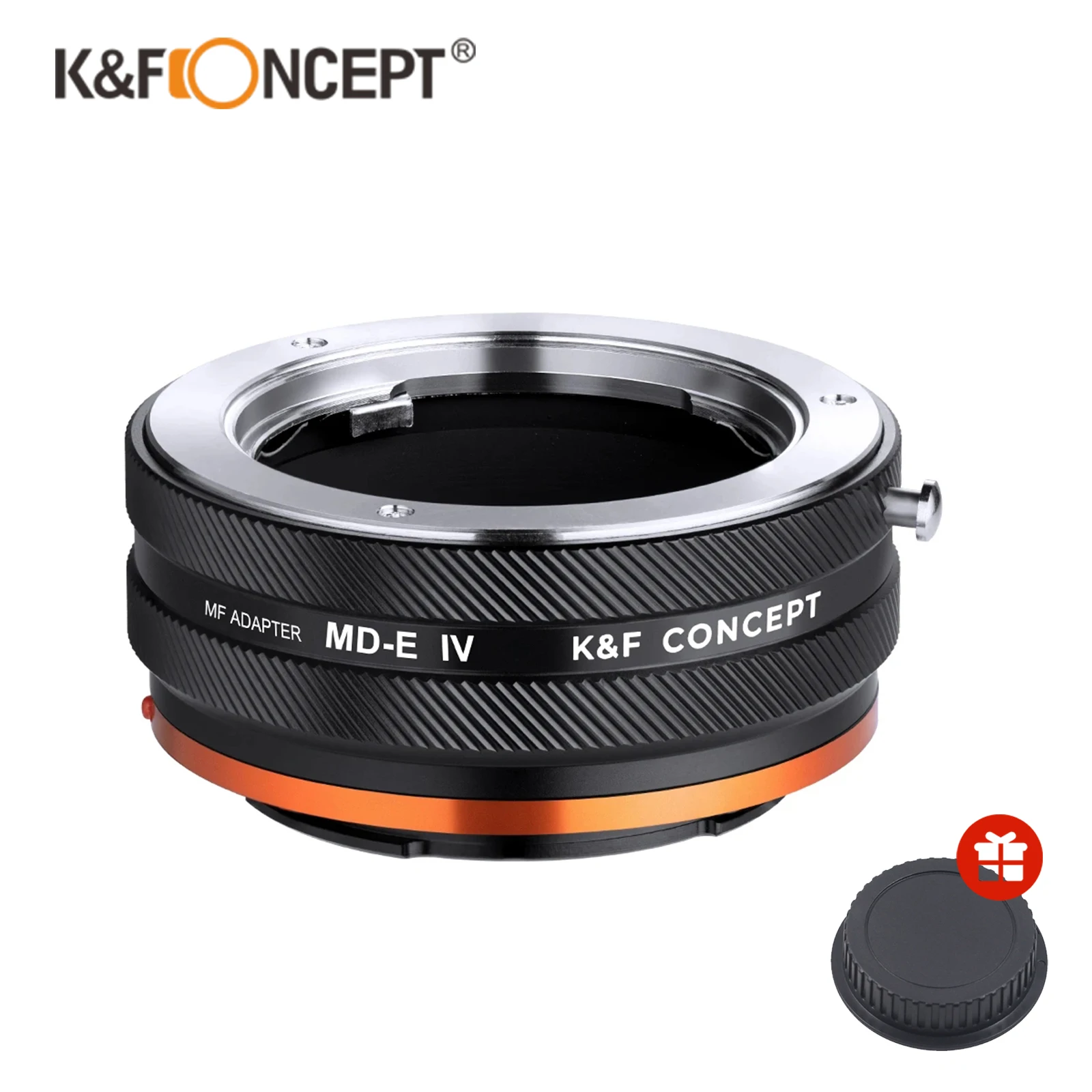 K & F Concept Md-Nex Iv 4 Pro Per Obiettivo Minolta Md Mc Per Fotocamera Sony E-Mount A7R2 A7M3 A7S A5000 A7Ii A7R A6400 A7R3 Adattatore Per Obiettivo
